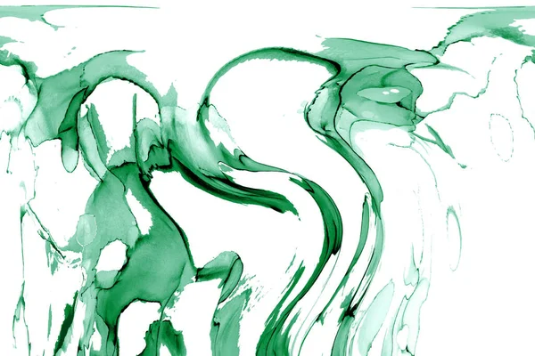 Alkol mürekkebinden yapılmış doğal akışkan sanat tablosu. Yumuşak, rüya gibi renkler. Aurora oluştur. Şeffaf dalgalı hatları ateşle.