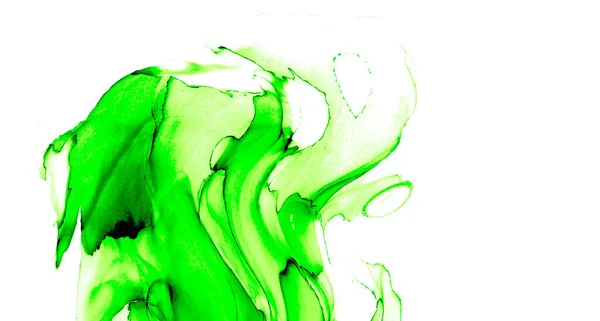 Pintura Fluida Abstracta Natural Con Técnica Tinta Alcohol Los Suaves — Foto de Stock