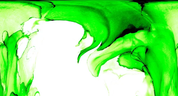 Alkol mürekkebi teknikli doğal akışkan resim. Yumuşak rüya renkleri şeffaf dalgalı çizgiler oluşturur.