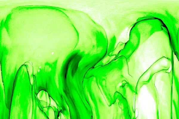 Pintura Fluida Abstracta Natural Con Técnica Tinta Alcohol Los Suaves —  Fotos de Stock