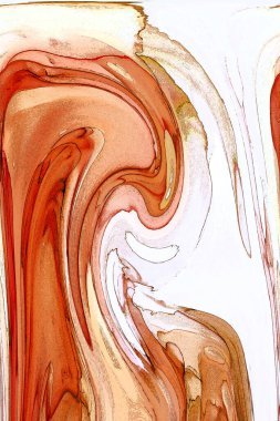 Alkol mürekkebi ve renkli soyut modern resim arka planıyla yapılmış yüksek kalite modern soyut resim..