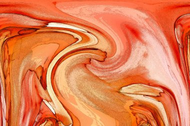 Alkol mürekkebi ve renkli soyut modern resim arka planıyla yapılmış yüksek kalite modern soyut resim..