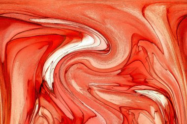 Alkol mürekkebi ve renkli soyut modern resim arka planıyla yapılmış yüksek kalite modern soyut resim..