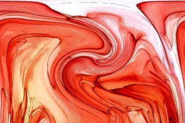 Alkol mürekkebi ve renkli soyut modern resim arka planıyla yapılmış yüksek kalite modern soyut resim..