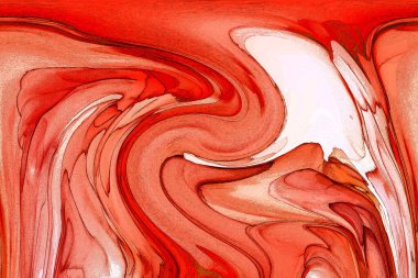 Alkol mürekkebi ve renkli soyut modern resim arka planıyla yapılmış yüksek kalite modern soyut resim..