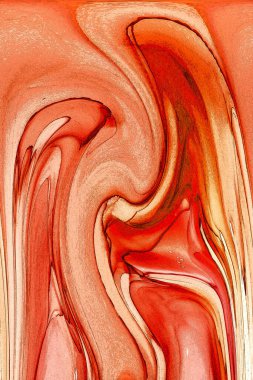 Alkol mürekkebi ve renkli soyut modern resim arka planıyla yapılmış yüksek kalite modern soyut resim..