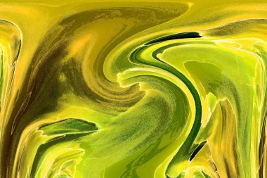 Alkol mürekkebinden yapılmış doğal akışkan sanat tablosu. Yumuşak, rüya gibi renkler. Aurora oluştur. Şeffaf dalgalı hatları ateşle.