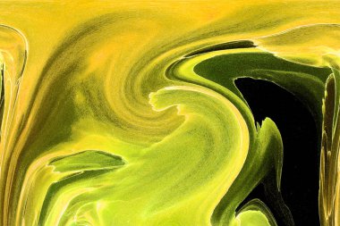 Alkol mürekkebinden yapılmış doğal akışkan sanat tablosu. Yumuşak, rüya gibi renkler. Aurora oluştur. Şeffaf dalgalı hatları ateşle.