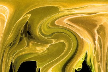 Alkol mürekkebinden yapılmış doğal akışkan sanat tablosu. Yumuşak, rüya gibi renkler. Aurora oluştur. Şeffaf dalgalı hatları ateşle.