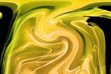 Alkol mürekkebinden yapılmış doğal akışkan sanat tablosu. Yumuşak, rüya gibi renkler. Aurora oluştur. Şeffaf dalgalı hatları ateşle.