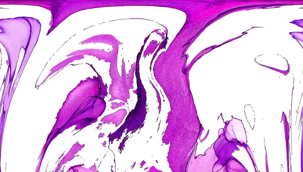 Alkol mürekkebi teknikli doğal akışkan resim. Yumuşak rüya renkleri şeffaf dalgalı çizgiler oluşturur.