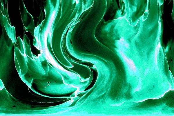 Alkol mürekkebinden yapılmış doğal akışkan sanat tablosu. Yumuşak, rüya gibi renkler. Aurora oluştur. Şeffaf dalgalı hatları ateşle.