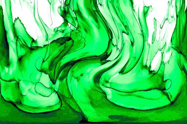 Alkol mürekkebi ve renkli soyut modern resim arka planıyla yapılmış yüksek kalite modern soyut resim..