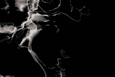 Yüksek kaliteli soyut Çin manzara resminin modern sanat arka planı alkol mürekkebiyle sunulmuştur..