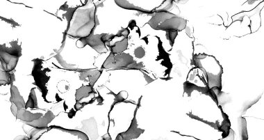 Yüksek kaliteli soyut Çin manzara resminin modern sanat arka planı alkol mürekkebiyle sunulmuştur..