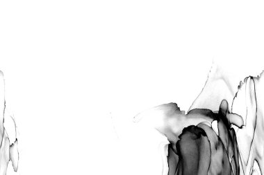 Yüksek kaliteli soyut Çin manzara resminin modern sanat arka planı alkol mürekkebiyle sunulmuştur..