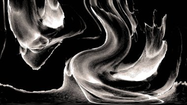 Yüksek kaliteli soyut Çin manzara resminin modern sanat arka planı alkol mürekkebiyle sunulmuştur..