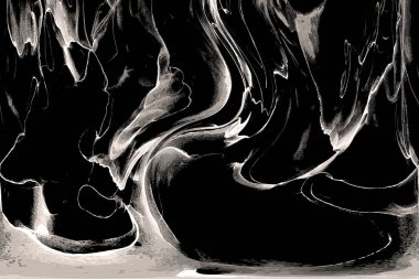 Yüksek kaliteli soyut Çin manzara resminin modern sanat arka planı alkol mürekkebiyle sunulmuştur..