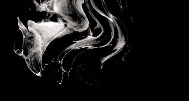 Yüksek kaliteli soyut Çin manzara resminin modern sanat arka planı alkol mürekkebiyle sunulmuştur..