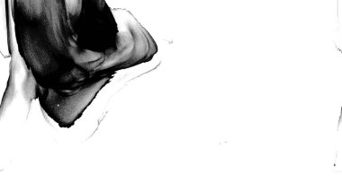 Yüksek kaliteli soyut Çin manzara resminin modern sanat arka planı alkol mürekkebiyle sunulmuştur..