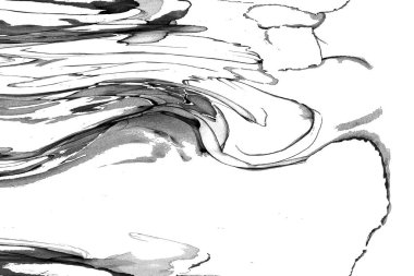 Yüksek kaliteli soyut Çin manzara resminin modern sanat arka planı alkol mürekkebiyle sunulmuştur..