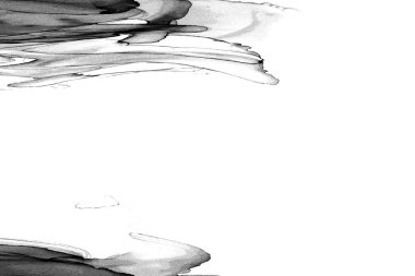 Yüksek kaliteli soyut Çin manzara resminin modern sanat arka planı alkol mürekkebiyle sunulmuştur..