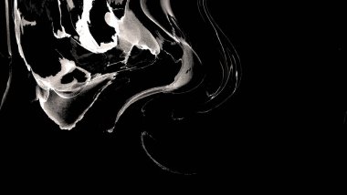 Yüksek kaliteli soyut Çin manzara resminin modern sanat arka planı alkol mürekkebiyle sunulmuştur..