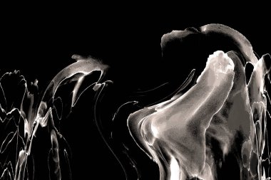 Yüksek kaliteli soyut Çin manzara resminin modern sanat arka planı alkol mürekkebiyle sunulmuştur..