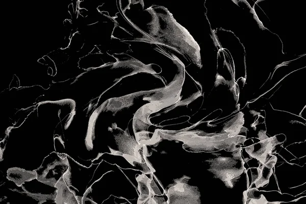 Yüksek kaliteli soyut Çin manzara resminin modern sanat arka planı alkol mürekkebiyle sunulmuştur..