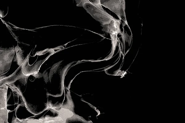 Yüksek kaliteli soyut Çin manzara resminin modern sanat arka planı alkol mürekkebiyle sunulmuştur..