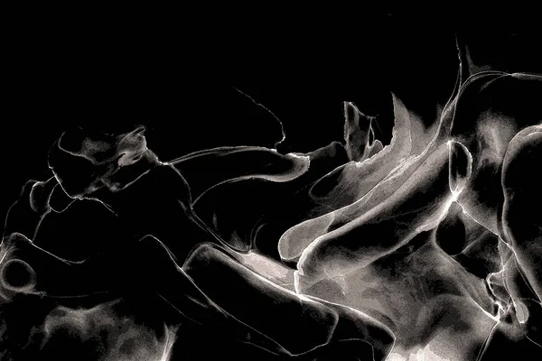 Yüksek kaliteli soyut Çin manzara resminin modern sanat arka planı alkol mürekkebiyle sunulmuştur..