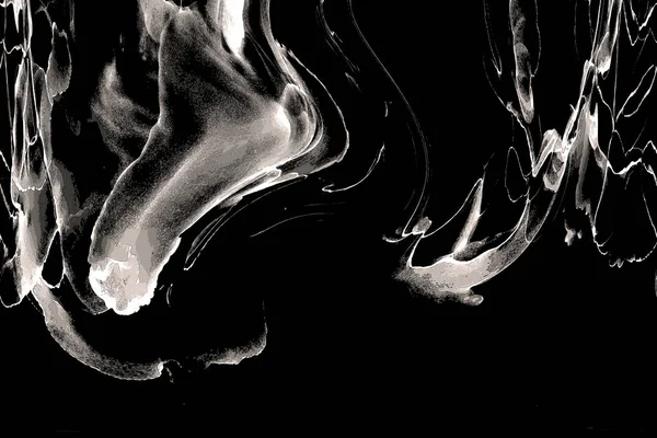 Yüksek kaliteli soyut Çin manzara resminin modern sanat arka planı alkol mürekkebiyle sunulmuştur..