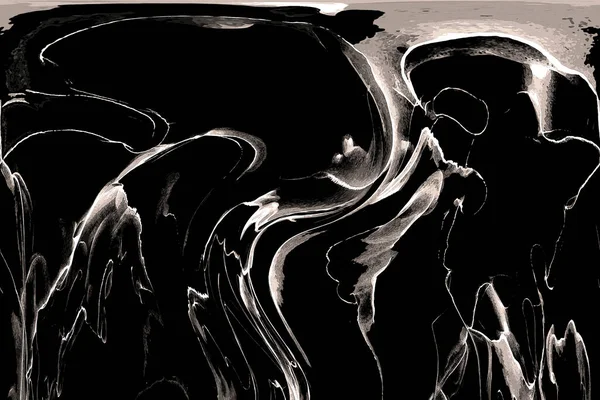 Yüksek kaliteli soyut Çin manzara resminin modern sanat arka planı alkol mürekkebiyle sunulmuştur..