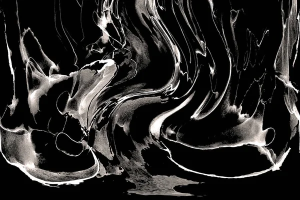 Yüksek kaliteli soyut Çin manzara resminin modern sanat arka planı alkol mürekkebiyle sunulmuştur..