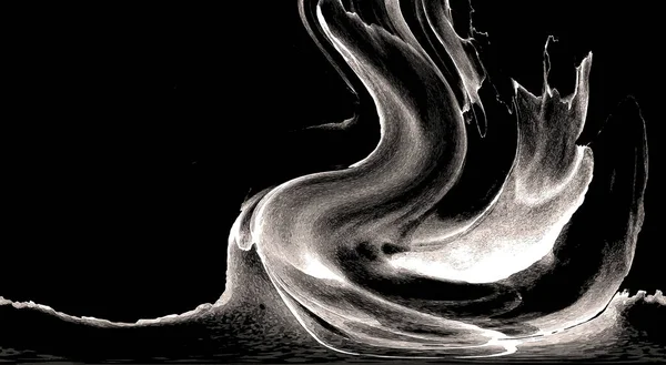 Yüksek kaliteli soyut Çin manzara resminin modern sanat arka planı alkol mürekkebiyle sunulmuştur..