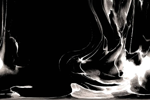 Yüksek kaliteli soyut Çin manzara resminin modern sanat arka planı alkol mürekkebiyle sunulmuştur..