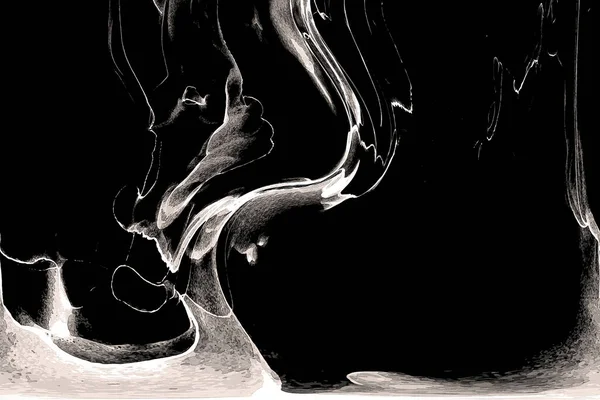 Yüksek kaliteli soyut Çin manzara resminin modern sanat arka planı alkol mürekkebiyle sunulmuştur..