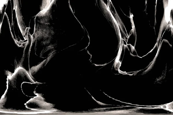 Yüksek kaliteli soyut Çin manzara resminin modern sanat arka planı alkol mürekkebiyle sunulmuştur..