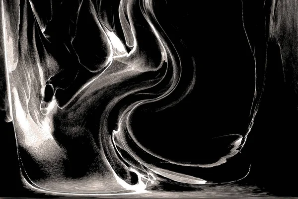 Yüksek kaliteli soyut Çin manzara resminin modern sanat arka planı alkol mürekkebiyle sunulmuştur..