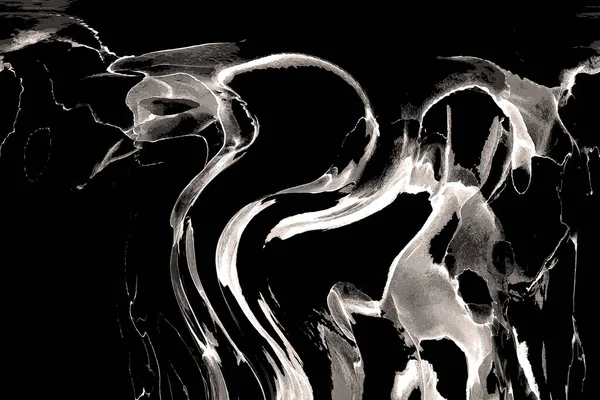 Yüksek kaliteli soyut Çin manzara resminin modern sanat arka planı alkol mürekkebiyle sunulmuştur..