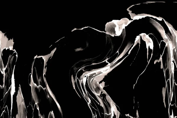 Yüksek kaliteli soyut Çin manzara resminin modern sanat arka planı alkol mürekkebiyle sunulmuştur..