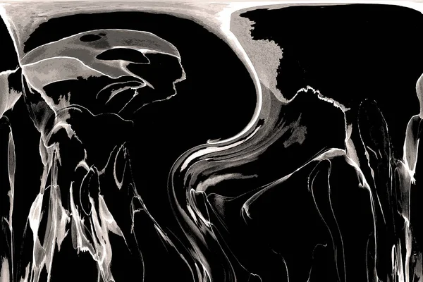 Yüksek kaliteli soyut Çin manzara resminin modern sanat arka planı alkol mürekkebiyle sunulmuştur..