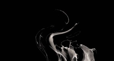 Yüksek kaliteli soyut Çin manzara resminin modern sanat arka planı alkol mürekkebiyle sunulmuştur..