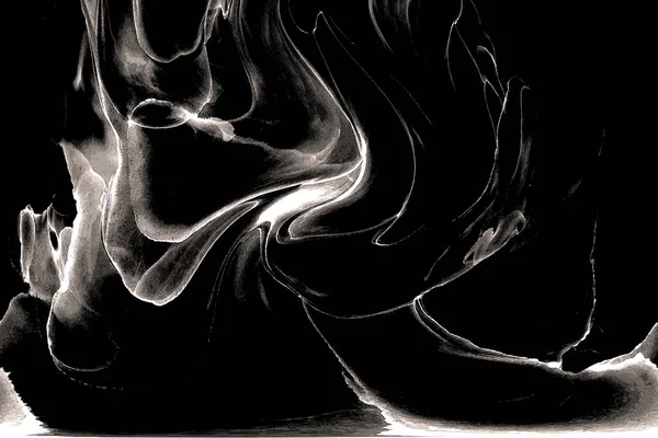 Yüksek kaliteli soyut Çin manzara resminin modern sanat arka planı alkol mürekkebiyle sunulmuştur..