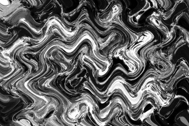 Alkol mürekkebi tekniğindeki doğal akışkan resim. Yumuşak rüya renkleri şeffaf dalgalı çizgiler oluşturur.