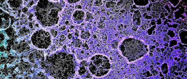 Alkol mürekkebi tekniğindeki doğal akışkan resim. Yumuşak rüya renkleri şeffaf dalgalı çizgiler oluşturur.