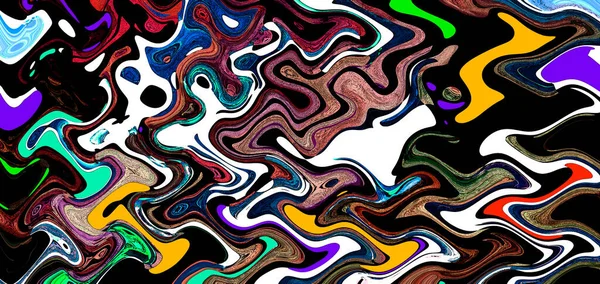 Pintura Fluida Abstrata Natural Técnica Tinta Álcool Cores Sonhadoras Suaves — Fotografia de Stock