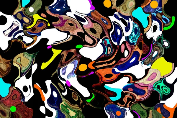 Естественная Абстрактная Живопись Жидкостью Технике Чернил Мягкие Мечтательные Цвета Создают — стоковое фото
