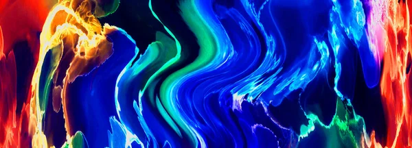 Natürliche Abstrakte Fluidmalerei Alkohol Tuschtechnik Zarte Verträumte Farben Schaffen Transparente — Stockfoto