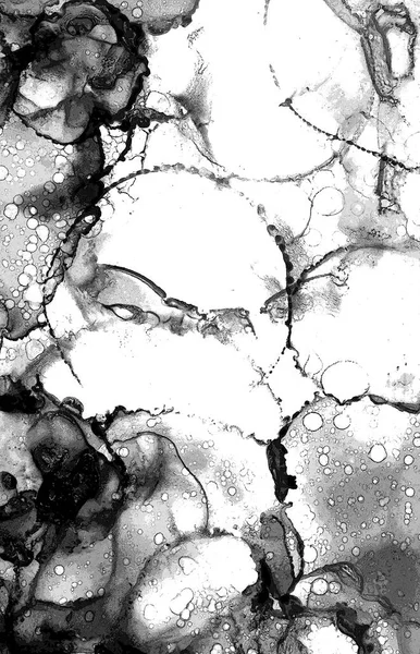 Alkol mürekkebi tekniğindeki doğal akışkan resim. Yumuşak rüya renkleri şeffaf dalgalı çizgiler oluşturur.